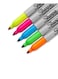 Sharpie Permanent Markers Neon Fine Point Pack of 5