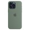 Apple Silicone Case Cover With MagSafe For iPhone 15 Pro Max Cypress