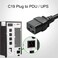 3M Meters C19 Power Cable UK Mains Plug to IEC 320 C19 Extension Cord Leads