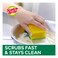 Scotch Brite Fresh Heavy Duty Nail Saver Scrub Sponge Scrub Dot For Washing Dishes and Kitchen Use. 2 units/pack