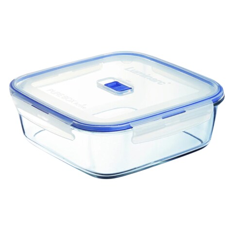 Luminarc Pure Active Square Storage Box 1220ml