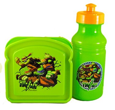 Buy Green Teenage Mutant Ninja Turtles Water Bottle and Sandwich ...