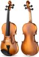Mike Music Violin Solid Wood with Case, Bow, and Rosin (3/4 - Size) (3/4)
