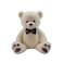 Hk Bear With Bow Tie 65cm Beige