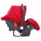Belecoo Safety Car Seat With Stroller Adaptor - Red