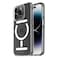 Remson Mag-X Magnetic Hybrid Protective Clear Case Military Grade Protection Comaptible For iPhone 14 Pro Max - Clear