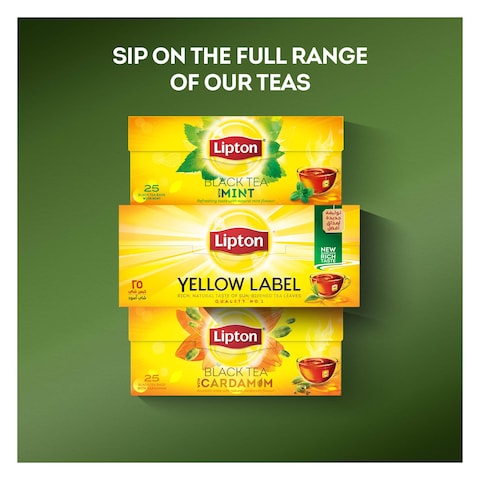 Lipton Yellow Label Teabags, 25 Bags