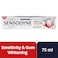 Sensodyne Sensitivity &amp; Gum Whitening For Sensitive Teeth &amp; Improved Gum Health 75ml