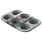 Neoflam Muffin Mold - 6 Cavities - Grey
