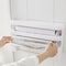 Generic Wall Mounted Multi-Layer Storage Rack Beige/White 390x240x100millimeter