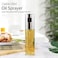 decdeal-Olive Oil Sprayer Oil Vinegar Dispenser Refillable Transparent Glass Bottle with Scale BBQ Roasting Grilling Kitchen Tools