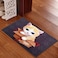 Mat for entrance door, floor mat, absorbent non-slip carpet 40 x 60 cm