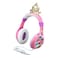 KIDdesigns Disney Princess Kid Safe Wired Headphones - Pink