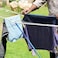 Royalford Showay Metallic Cloth Dryer Winged Clothes Airer Laundry Clothing Dryer Rack Folding Washing Line Indoor(180X55X105)