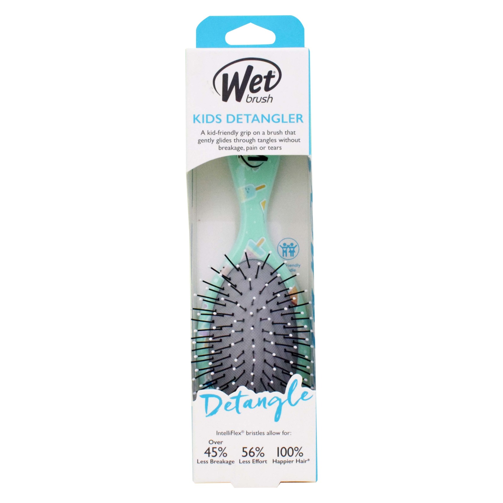 Wet Brush Kids Detangler Brush Multicolour