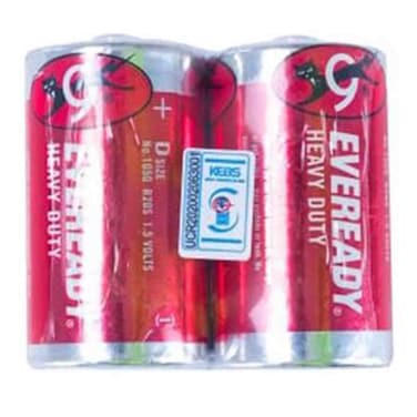 Eveready Hd Size D 6X2 (Red)