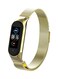 Fitme سوار بديل ميلانيز لساعة يد شاومي باند 5/6 ذهبي