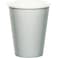 Creative Converting Touch of Color Paper Cups 24-Pieces- 255 g- Shimmering Silver