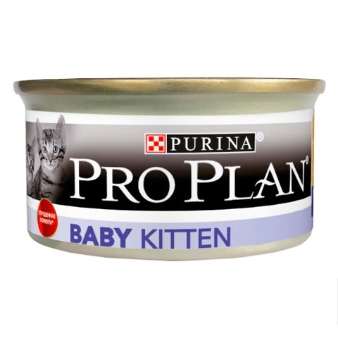 Purina Pro Plan Baby Kitten Mousse with Chicken 85g