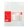 ديلي حافظة أوراق بحجم A4، 20 قطعة - شفاف.