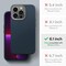 Cyrill Color Brick MAG compatible with MagSafe designed for iPhone 13 PRO case cover - Deep Sea