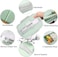 Eazy Kids Wheat Straw Leakproof Eco Bento Lunch Box - Green (1000ml)