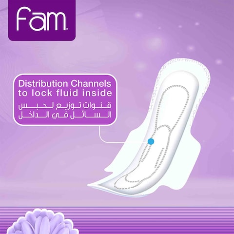 Fam Maxi Sanitary Pad Classic with Wings Super 50 pads