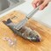SEN Scale Scraper Stainless Steel Handle Fish Scales Scraping Remover Peeler Scaler Cleaner Kitchen Too