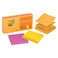 3M Post it Super Sticky For Pop Up Notes Dispensers 3 Colors Mixed Pack