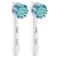 Oral-B Kids Electric Rechargeable Toothbrush Heads EB10S-2 SW, White, 2 PCS