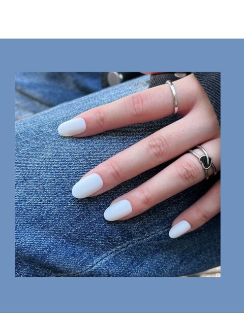 Salon Acrylic Reusable False Nails Set Double Tape and Glue Included