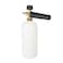 Generic-Adjustable Foam Cannon 1 Liter Bottle Snow Foam Lance with 1/4" Quick Connector for Pressure Washer Gun