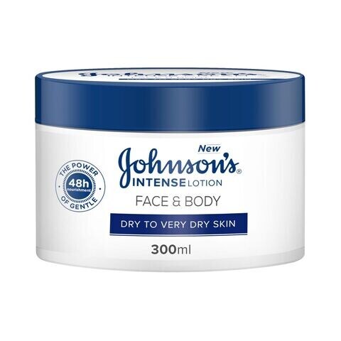 Johnson  Intense Face And Body Cream White 300ml