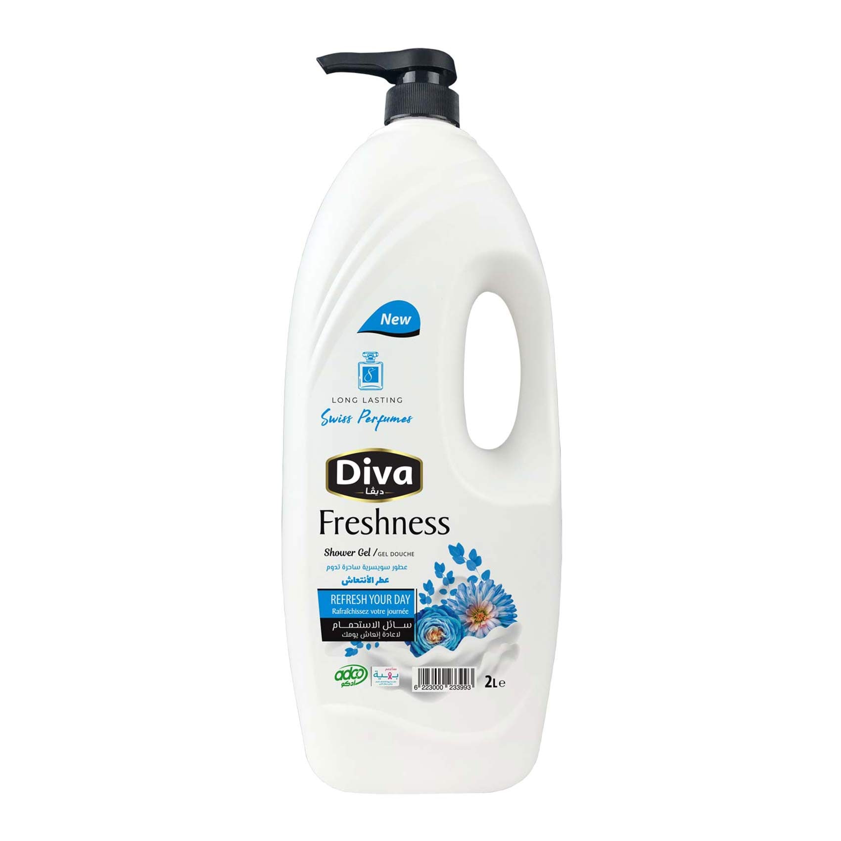 Diva Freshness Shower Gel – 2 Liter Diva Freshness Shower Gel – 2 Liter
