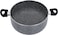 Delcasa 24CM Granite Coated Casserole with Glass Lid, grey, DC1900
