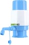 Royalford Rf9964 Water Pump - Dolphin Water Pump Water Bottles Pump Manual Water Bottle Pump, Easy Drinking Water Pump, Easy Portable Manual Hand Press Dispenser Water Pump White &amp; Blue