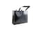 Reusable Non-woven Fabric Grocery Tote Bag with Handle - 40x12x32cm Black