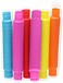 Stosky Pop Tubes Sensory Fidget Toy For Kids, Pop Play Tubes Sensory Toys Pipe Tools For Stretch, Bend, Build, And Connect Stimming Toy (6Colors)