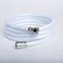 Shower Hose with Metal Connector, PVC Universal High-Pressure Explosion-Proof Bidet Pipe for Bath Taps Replacement - 1.5m