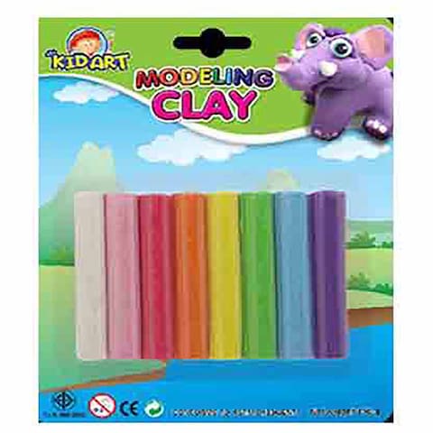 Kiddy Modeling Clays - 8 Colors