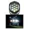 7 Inches, 80W Extreme Bright Work Light for Jeep Wrangler, Aluminum Housing Material with IP67 Waterproof Rating, and PC Lens Material