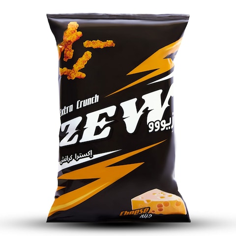 Zew Crunchy Puffs with Cheese - 35 gram