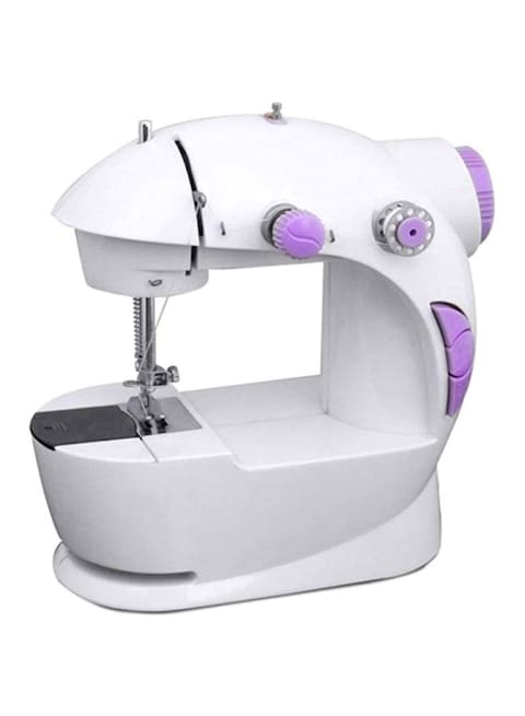 Sewing Portable Mini Sewing Machine White/Purple