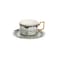 Unique Design Pattern Luxury Custom Drink Ceramic Coffee Tea Cup With Saucer