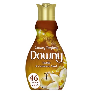 Downy Luxury Perfume Vanilla And Cashmere Musk Fabric Softener 1. 84L