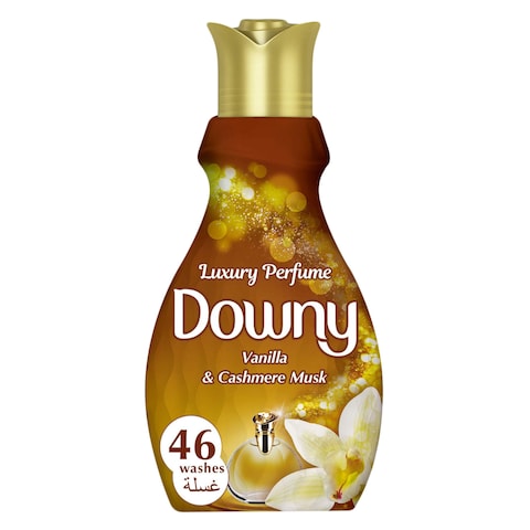 Downy Luxury Perfume Vanilla And Cashmere Musk Fabric Softener 1. 84L