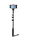 Yunteng - Monopod Extendable Handheld Selfie Stick With Bluetooth Shutter Black