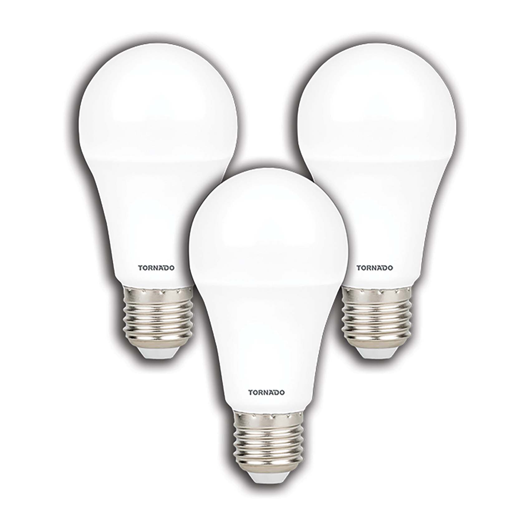 Tornado Led Bulb Day Light - 3 Lamps - 12 Watt