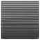 Schottis - Block-Out Pleated Blind, Dark Grey, 100X190 Cm