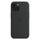 أبل - جراب ماج سيف سيليكون لهاتف آيفون 15 بلاس، أسود
